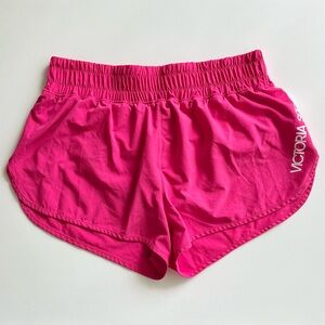 Victoria’s Secret Sport VSX Hot Pink Lined Athletic Workout Gym Shorts Small